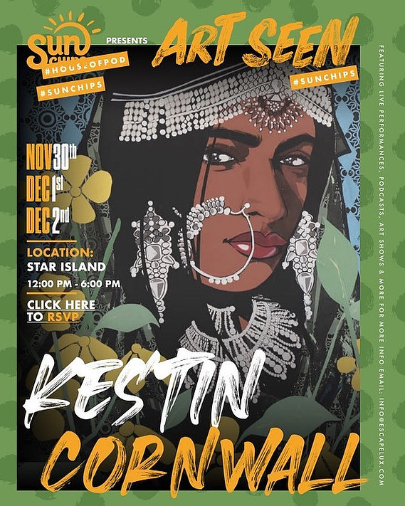 Art & Miami. Mashonda Tifrere launched Art Seen for Art Basel at the Villa Pashina on Star Island. Vote for your favorite #artseen artist now, and you could win! Visit sunchipsartseen.com. 