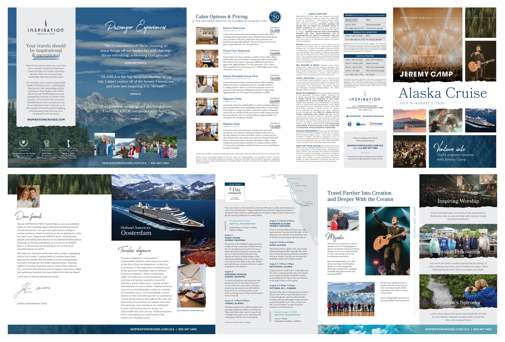 5 panel roll fold brochure