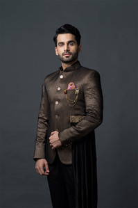 portraiture shoot of male model in designer clothing by top indian fashion photographer based in pune india