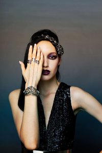 beautiful playful top model fashion photography with concept colour lighting by leading indian fashion photographer based in mumbai india