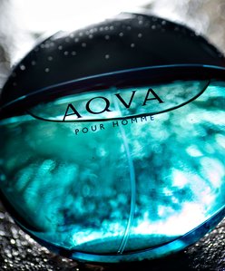 a professionally taken Bvlgari Aqva perfume concept shoot in a studio setting by best product photographer ashish gurbani based in mumbai india