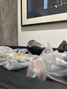 A line of new watches arrive at best product photographer's studio to be shot in the upcoming weeks in bangalore india