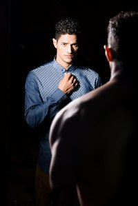 male model concept shoot for clothing designer brand based in Delhi India photoshoot with leading advertising photographer based in delhi India