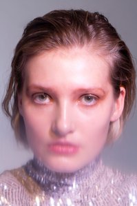 portrait blurry fashion photography shoot with leading fashion model studio photography by best fashion photographer in mumbai india