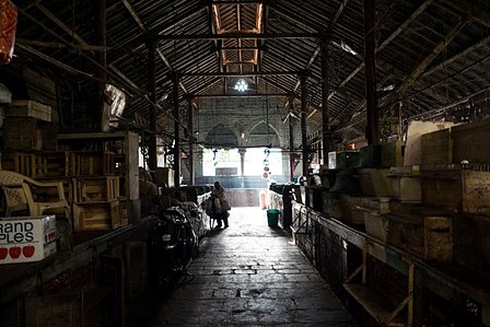 vegetable market corridors shot by top advertising photographer based in pune india