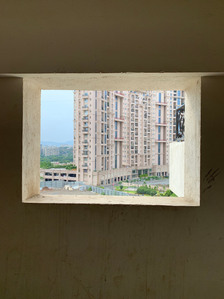 photograph of a building taken from an indoor view point through a window shot by best advertising photographer ashish gurbani based in pune india
