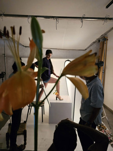 Behind the scenes with miss universe Chahat Dalal for a photography Lifestyle branding shoot in mumbai
