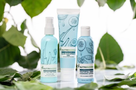 a natural skincare product photoshoot still life green conceptual photoshoot by best advertising photographer ashish gurbani based in mumbai india