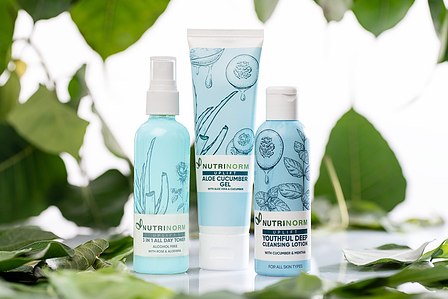 a natural skincare product photoshoot still life green conceptual photoshoot by best advertising photographer ashish gurbani based in mumbai india