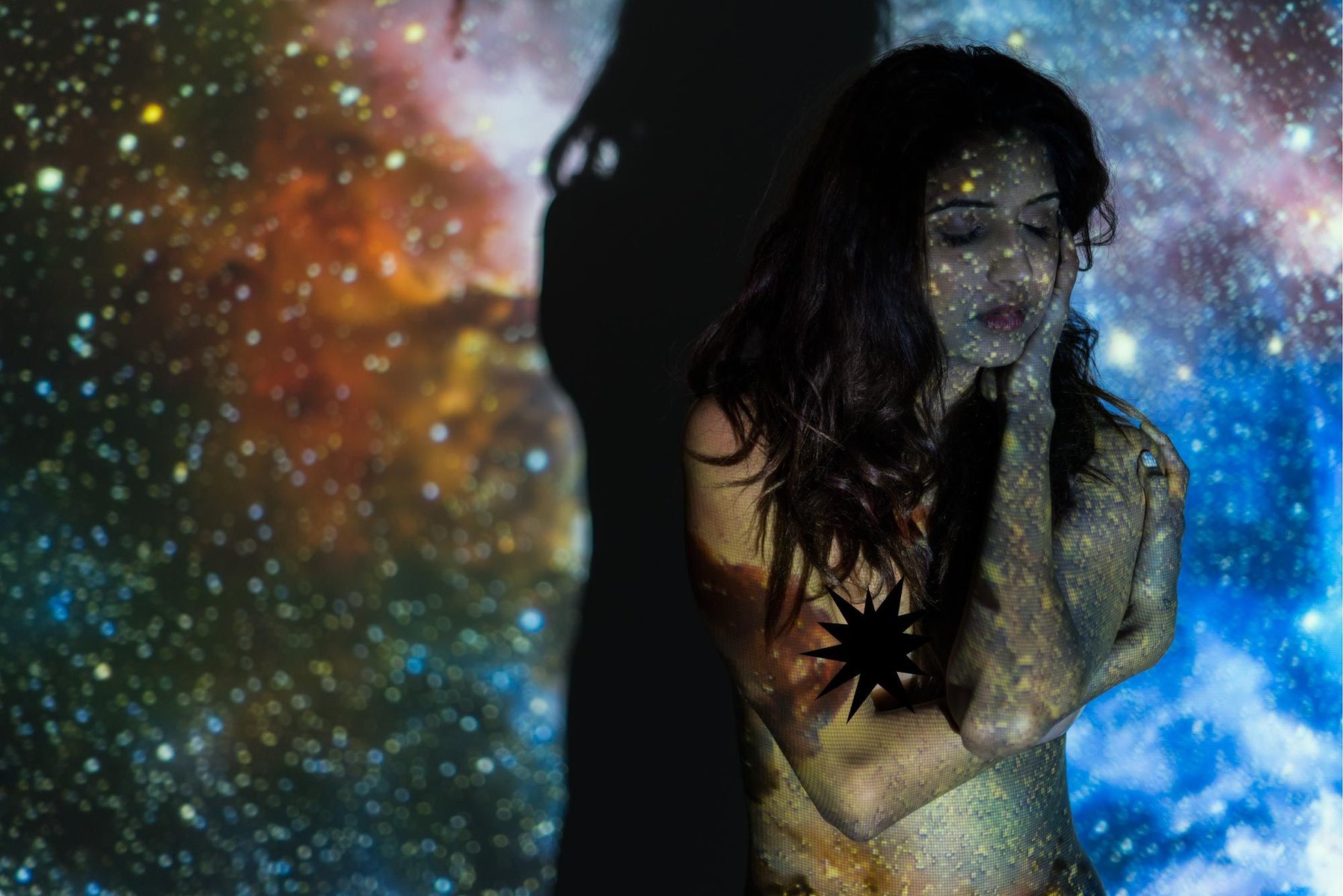 model in the universe shoot by best indian portrait photographer based in mumbai