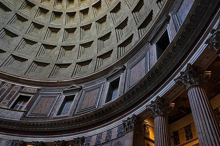 Beautiful dome structure having a perfectly symmetric architecture in europe by top travel photographer based in Mumbai India.