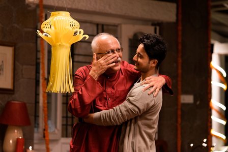 emotional father hugging son advertising campaign shoot for tyre brand by ashish gurbani  top indian fashion and advertising photographer in mumbai santacruz east mumbai india