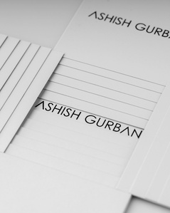 white business cards abstract photoshoot in studio lighting bulb setup shoot by best studio photographer