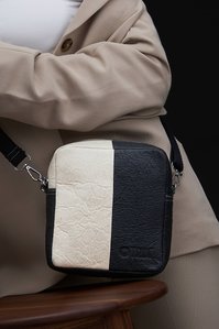 A dual-tone bag shot by best product photographer based in Mumbai India for brand named A Big Indian Story