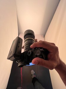 a point of view behind the scene with indias leading product photographer in his studio mumbai