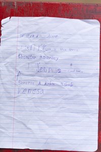 Writings on a crumpled piece of paper found on the floor of a classroom shot by Ashish Gurbani top advertising photographer based in Mumbai India.