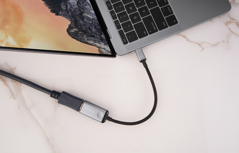 a cadyce type c to usb convertor for the latest apple macbook pro photographed by the top luxury product photographer based in pune india