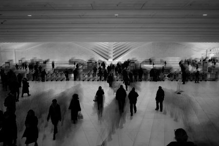 a conceptual photo series of street photography of pre-covid times of a rush of people in black and white professionally shot by best commercial photographer ashish gurbani based in pune india