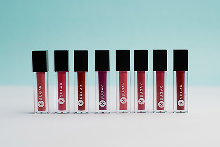latest collection by leading indian cosmetic brand sugar cosmetics concept luxury product photoshoot by best product photographer ashish gurbani based in mumbai india