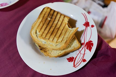 Health breakfast toast shot by Ashish Gurbani best food photographer based in Mumbai India.