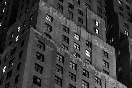 the famous New York hotel building architecture after sunset shoot with top advertising photographer based in Mumbai india