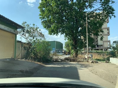 photo of roadblocks due to quarantine covid 19 shot by best advertising photographer ashish gurbani based in pune india