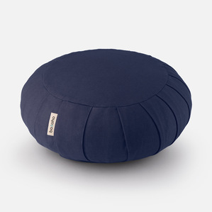 blue cushion specially for yoga seating photographed for uk based brand by top still life photographer based in Bangalore India