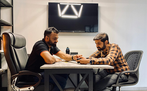 Behind the scenes: Product photography planning session in Pune, India with a focus on creativity and collaboration for stunning results.