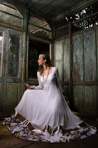 Sonam Vaswani designer clothing wear  photoshoot in old rustic setup by ashish gurbani  best advertising photographer in mumbai and pune india