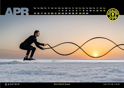 sunset crossfit  at the rann of kutch gujrat photography assignment by best indian commercial photographer based in mumbai india
