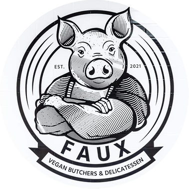 Testimonials. Faux Butcher Logo. George Alexander Food Photography. Nottingham.