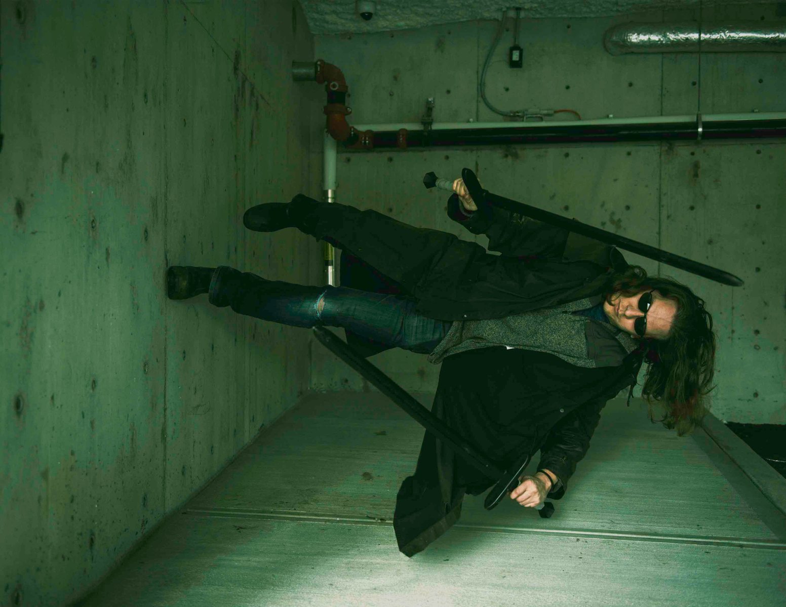 This was based on the Matrix colour grade scene