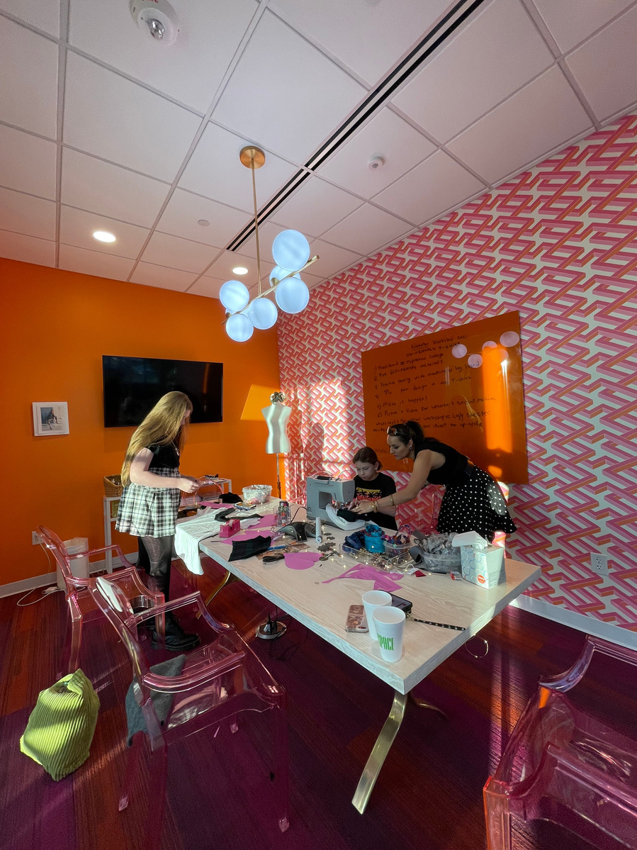 Teens sewing and craft classes 