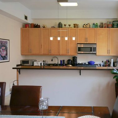 Kitchen before