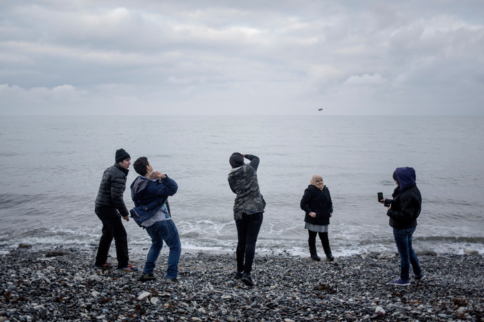 TRACE-RE-TRACE, Flygtninge fra, Foto Politiken, Peter Klint