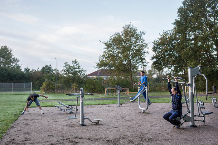 TRACE-RE-TRACE, Flygtninge fra, Foto Politiken, Peter Klint