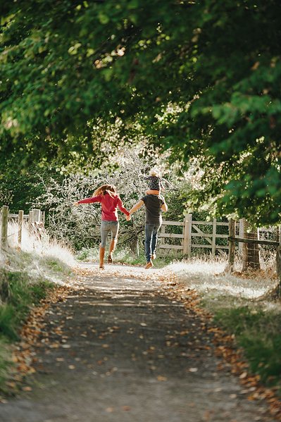 Mother, Father and Daughter- North Yorkshire Family Photography
