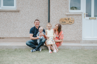 Mum, Dad, Daughter and Son- North Yorkshire Family Photography