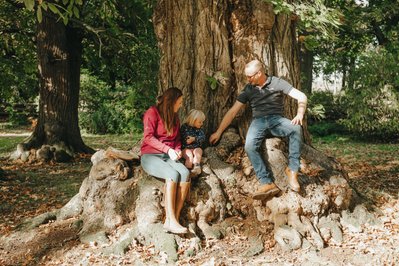 Mum, Dad and Daughter- North Yorkshire Family Photography