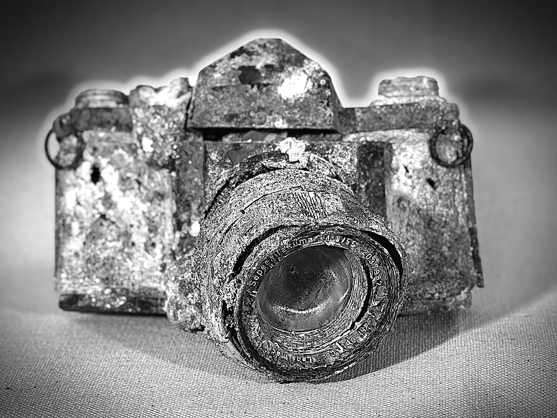 Honeywell Pentax H1A: My very first camera, which happened to burned in the High Park Fire of 2012