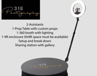 360 photobooth rental Colombia, South Carolina