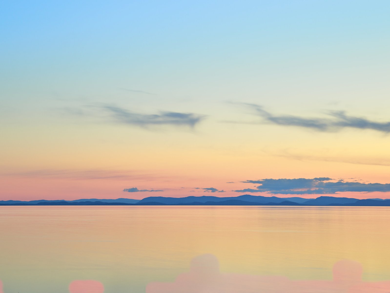 Calm Setting In