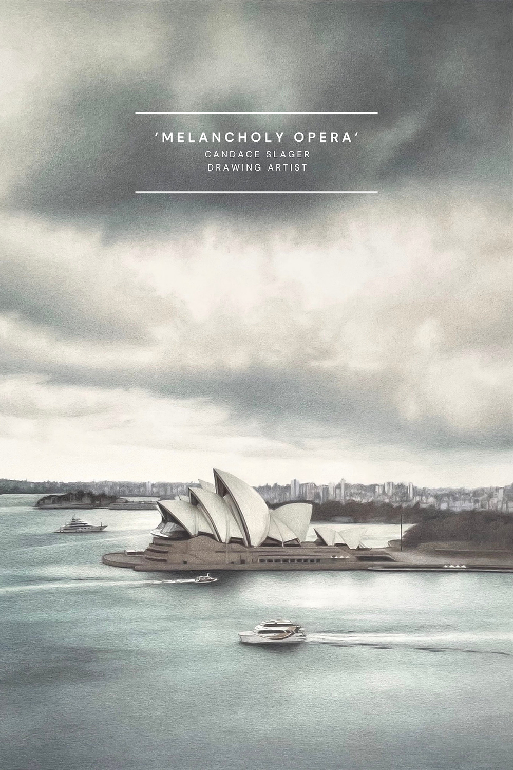 Melancholy Opera by drawing artist Candace Slager