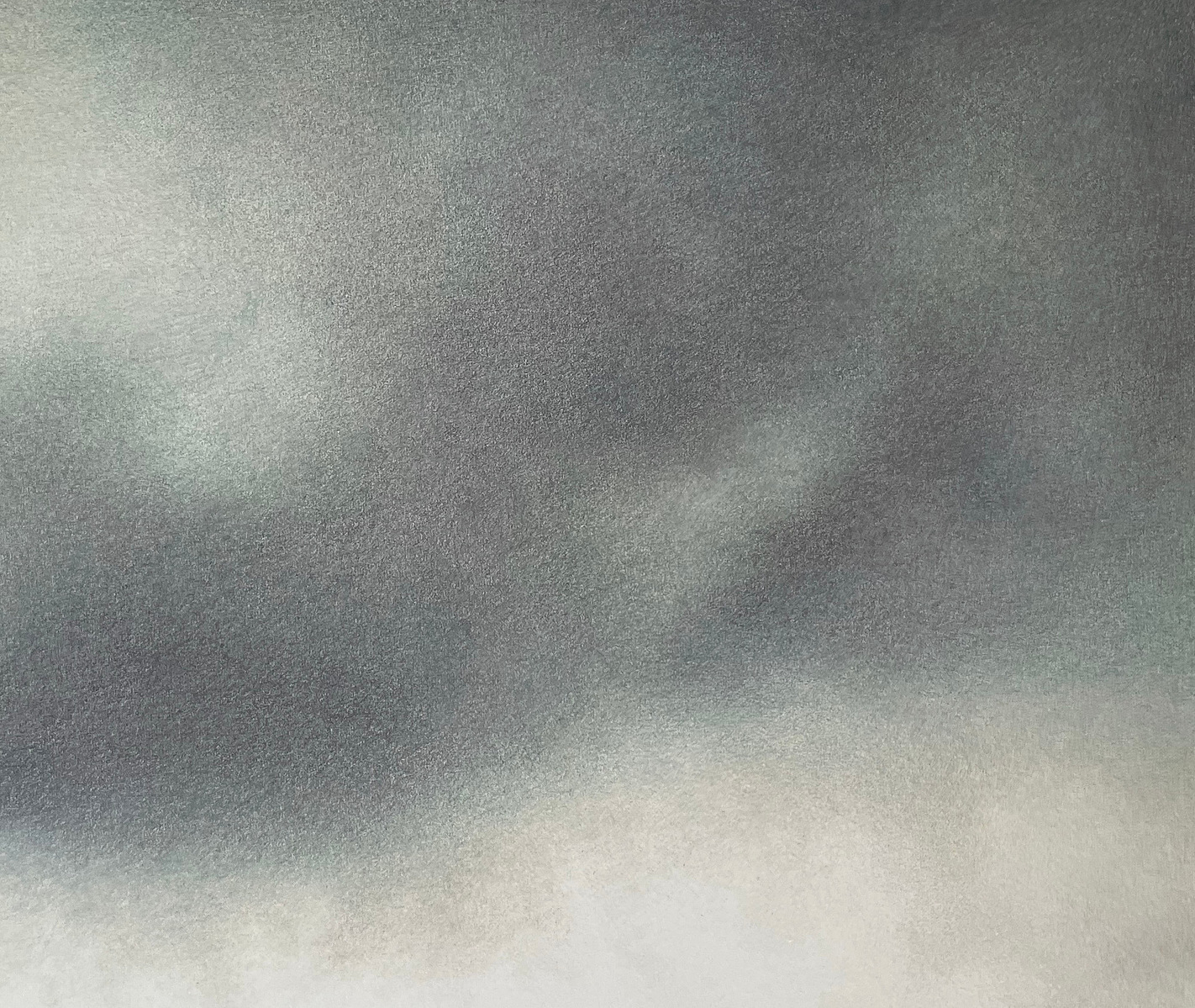 Zoom in on moody clouds around Sydney Opera House and bay