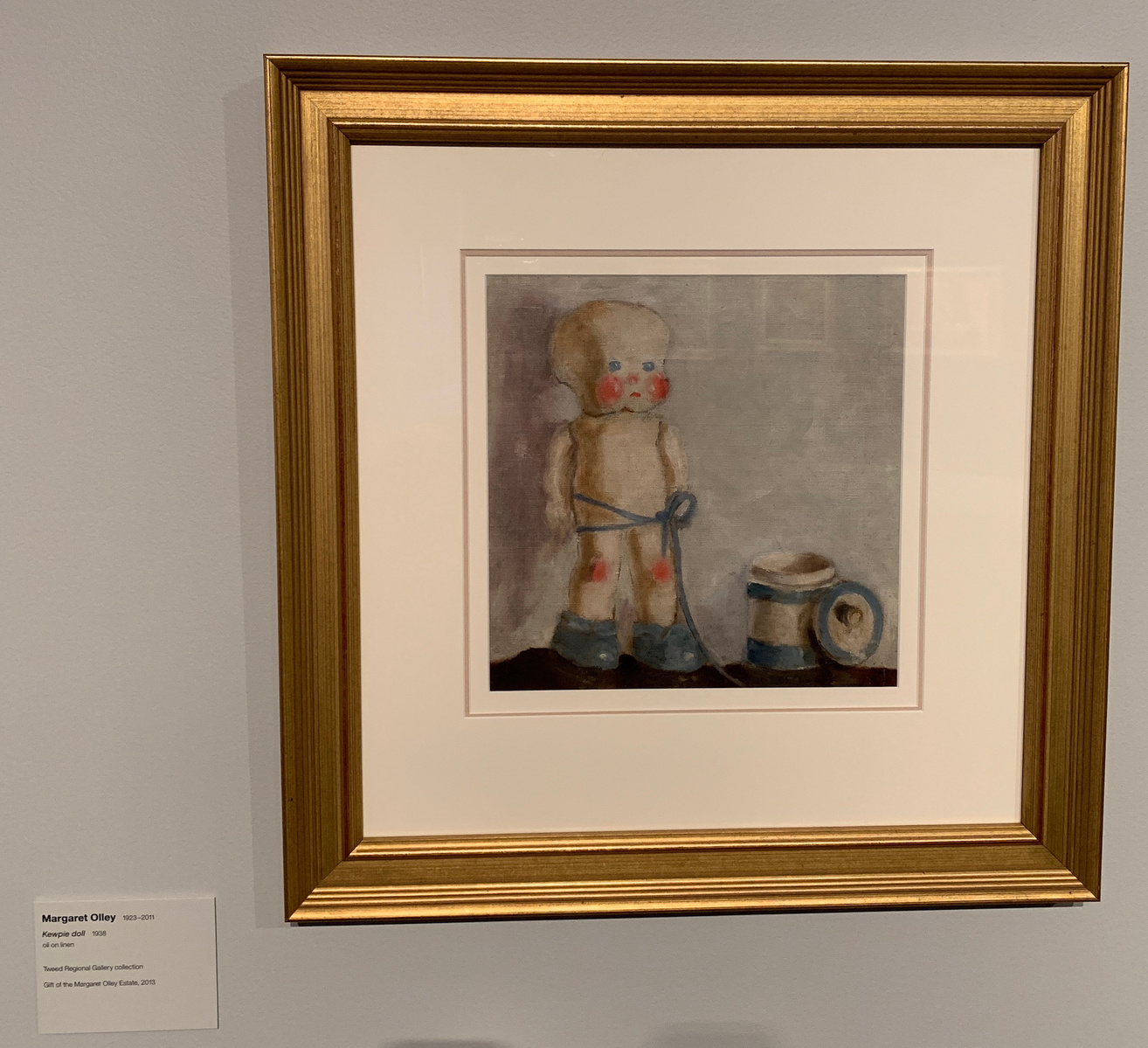 Kewpie doll by Margaret Olley 1938 Tweed Regional Gallery NSW Candace Slager