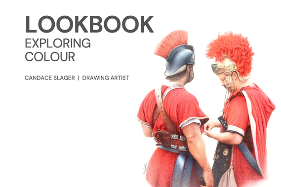 Lookbook Exploring Colour by drawing artist Candace Slager