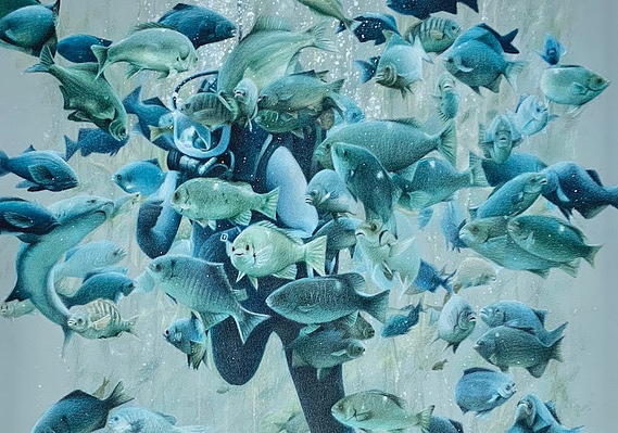 Candace Slager Depth Bluethumb 'Luxurious and Affordable Prints' Curator's Pick