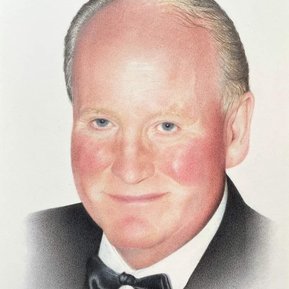 Commission artwork by Candace Slager. Colour pencil. Peter. Portrait commission.