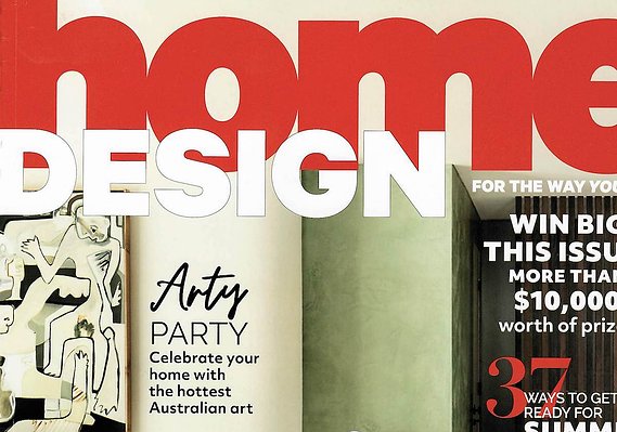 Candace Slager featured in Home Design Magazine Australia