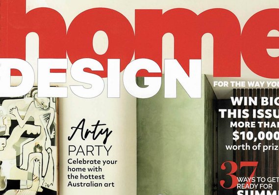 Candace Slager featured in Home Design Magazine Australia